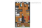 Modern möblierte Wohnung in außergewöhnlicher Wohnanlage in Köln-Altstadt-Nord