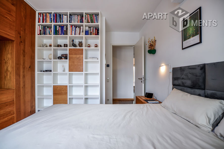 Möblierte Wohnung in außergewöhnlicher Wohnanlage in Köln-Altstadt-Nord