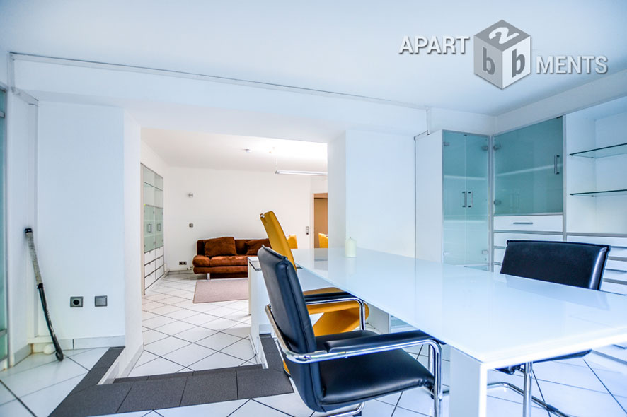 Möblierte Wohnung mit Terrasse in Köln-Riehl