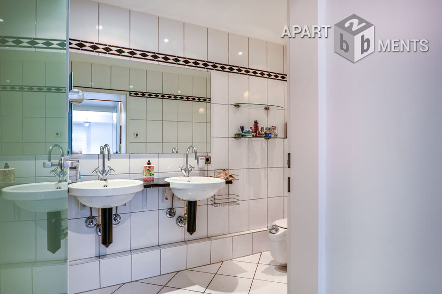 Möblierte Wohnung mit Terrasse in Köln-Riehl