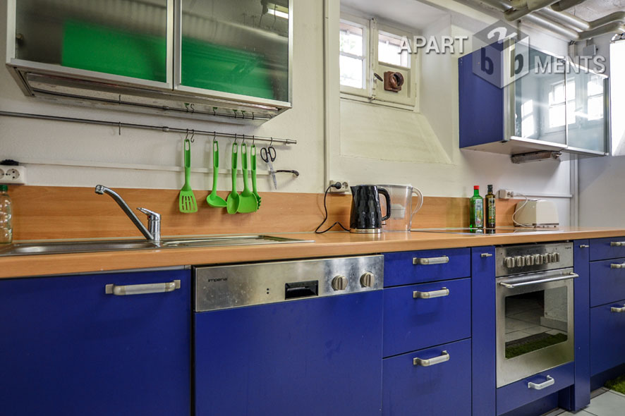 Möblierte Wohnung mit Terrasse in Köln-Riehl