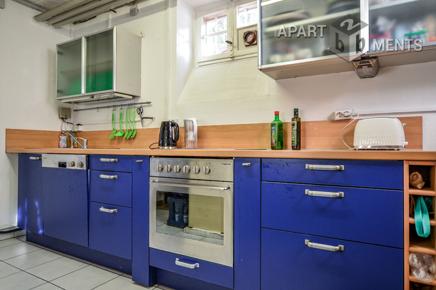 Möblierte Wohnung mit Terrasse in Köln-Riehl