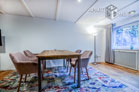 Furnished apartment on the garden floor in Cologne-Marienburg