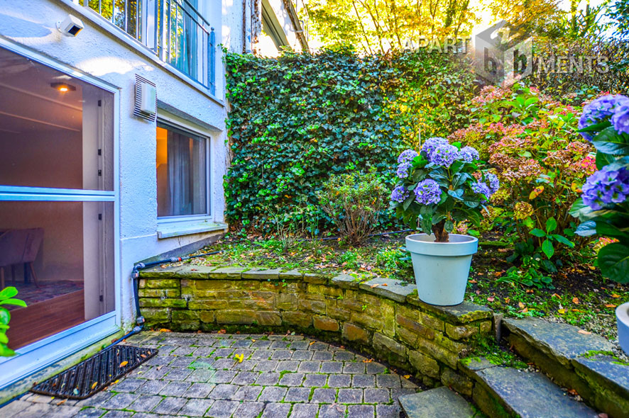 Möblierte Apartment im Gartengeschoss in Köln-Marienburg