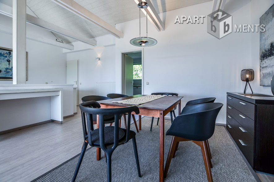 Möblierte Maisonette mit Dachterrasse im Blumenviertel in Hürth