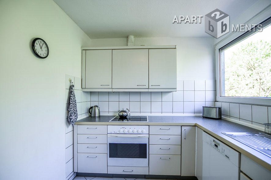 Möblierte Maisonette mit Dachterrasse im Blumenviertel in Hürth