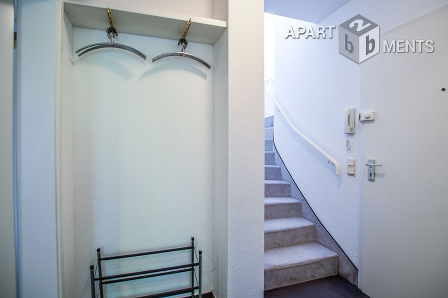 Möblierte Maisonette mit Dachterrasse im Blumenviertel in Hürth
