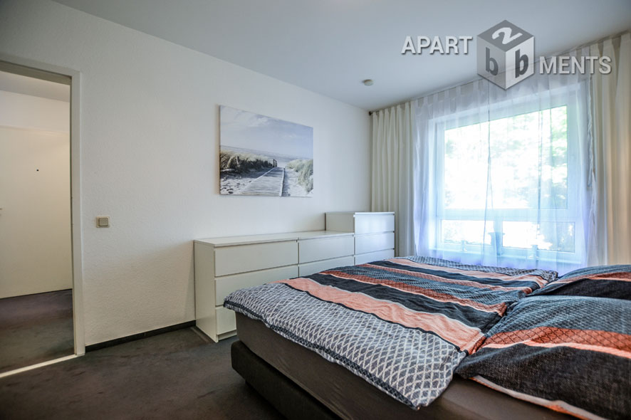 Möblierte Maisonette mit Dachterrasse im Blumenviertel in Hürth
