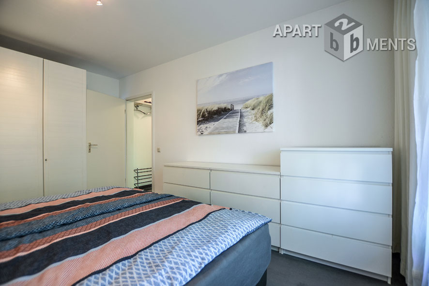 Möblierte Maisonette mit Dachterrasse im Blumenviertel in Hürth