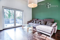 Möblierte 3-Zimmer-Wohnung mit Sonnenterrasse in Leverkusen-Schlebusch