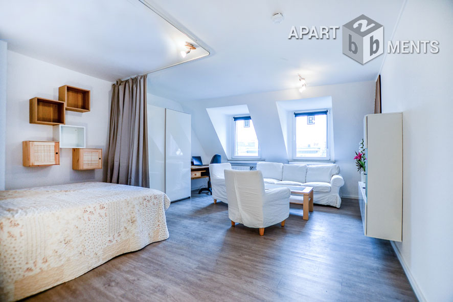 Möblierte Wohnung in zentraler aber ruhiger Lage von Köln-Altstadt-Süd