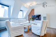 Furnished 1-room apartment in a central but quiet location in Cologne's Old Town South