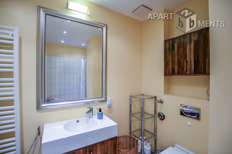 Fully furnished 2-room apartment with balcony in the Belgian Quarter in Cologne Neustadt-Nord