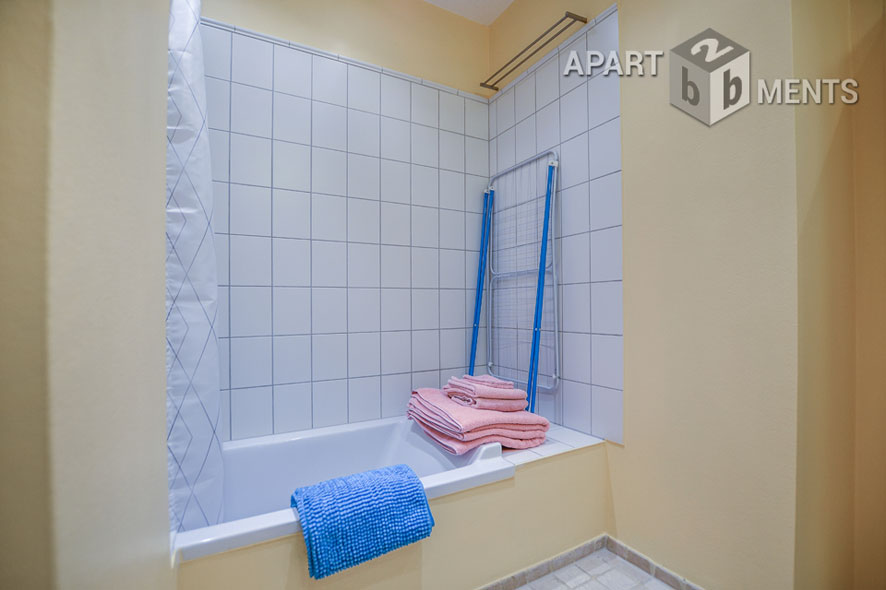 Fully furnished 2-room apartment with balcony in the Belgian Quarter in Cologne Neustadt-Nord