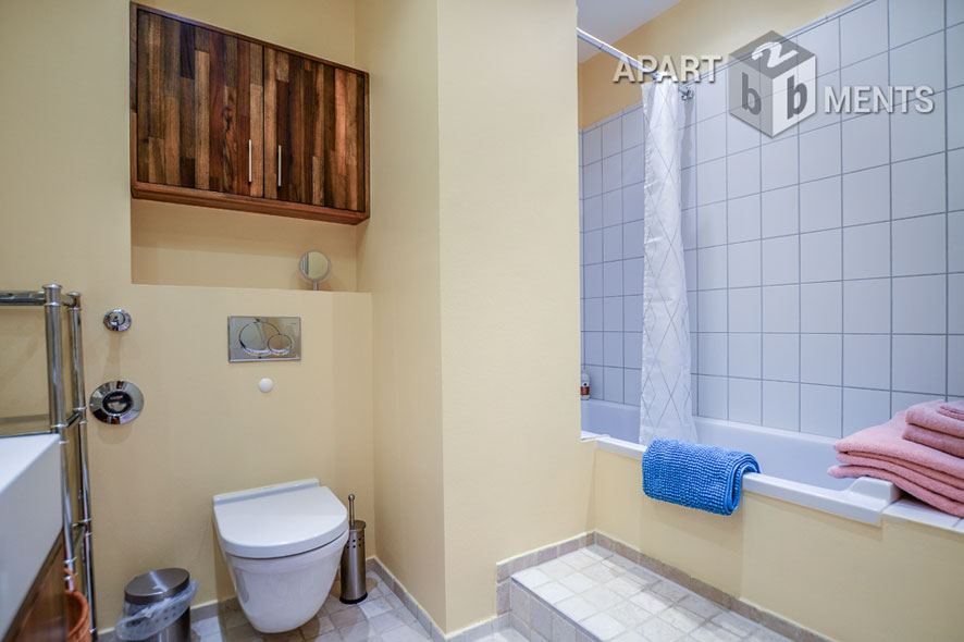Fully furnished 2-room apartment with balcony in the Belgian Quarter in Cologne Neustadt-Nord