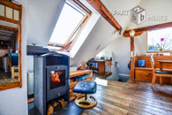 Furnished loft apartment with gallery in Cologne-Mauenheim