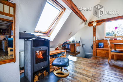 Furnished loft apartment with gallery in Cologne-Mauenheim