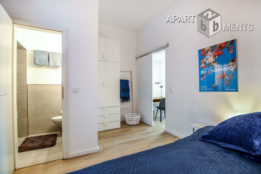 Modern möbliertes 2-Zimmer-Apartment in Köln-Sülz - Erstbezug