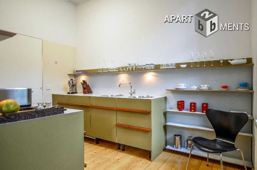 Modern möblierte und ruhig gelegene Wohnung in Köln-Nippes