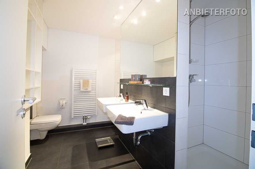 Exklusiv möblierte Wohnung mit Balkon und Tiefgaragenstellplatz in Hürth