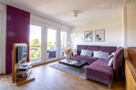 Exklusiv möblierte Wohnung mit Balkon und Tiefgaragenstellplatz in Hürth