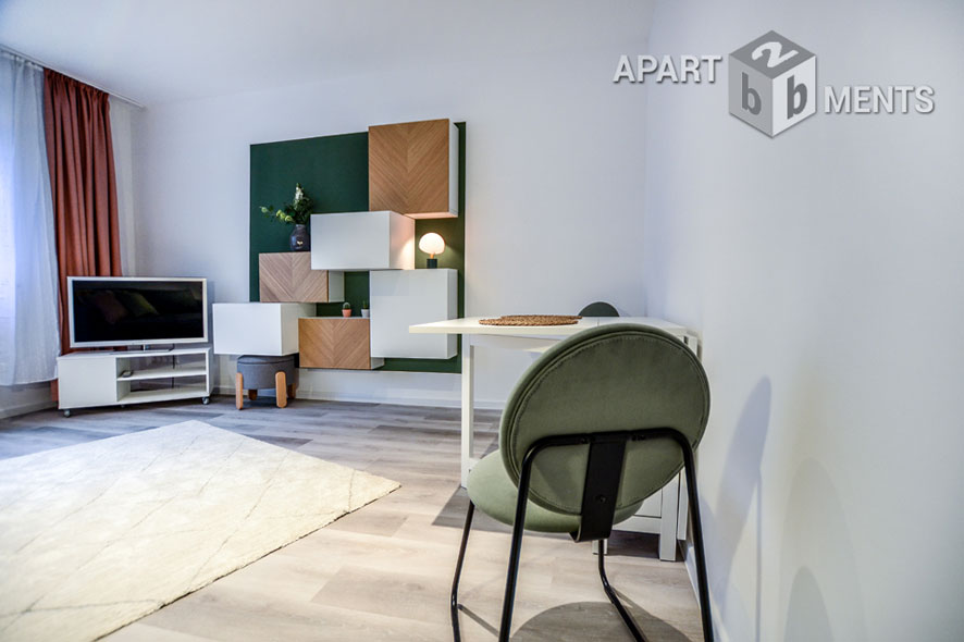 Modern furnished 2-room-apartment in Cologne-Neustadt-Süd