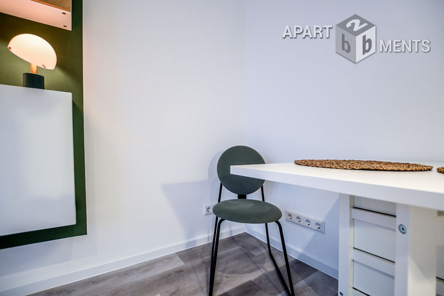 Modern furnished 2-room-apartment in Cologne-Neustadt-Süd