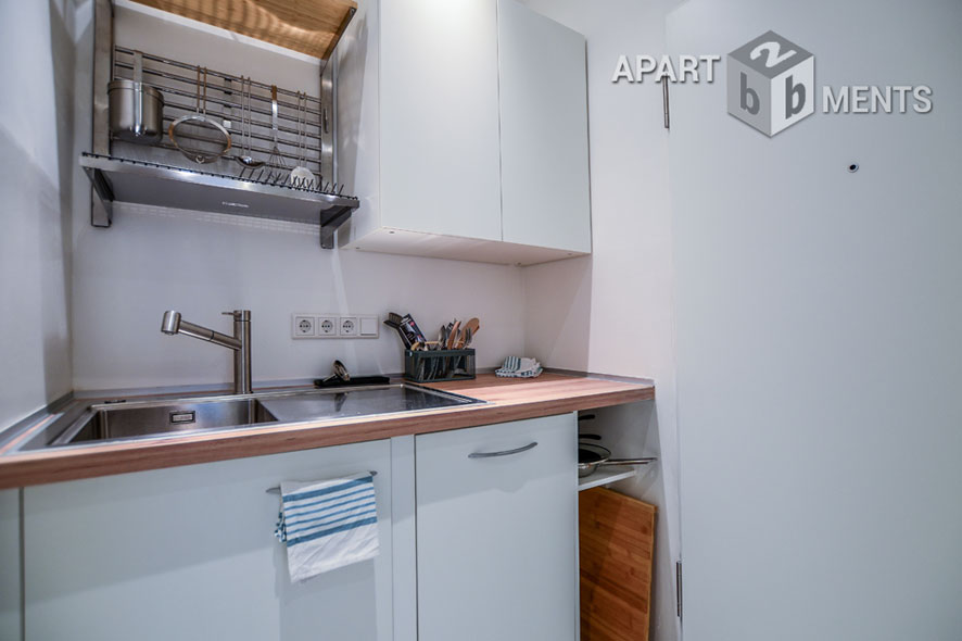Modern furnished 2-room-apartment in Cologne-Neustadt-Süd
