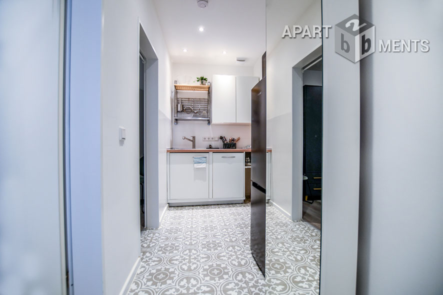 Modern furnished 2-room-apartment in Cologne-Neustadt-Süd