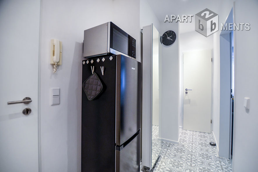 Modern furnished 2-room-apartment in Cologne-Neustadt-Süd