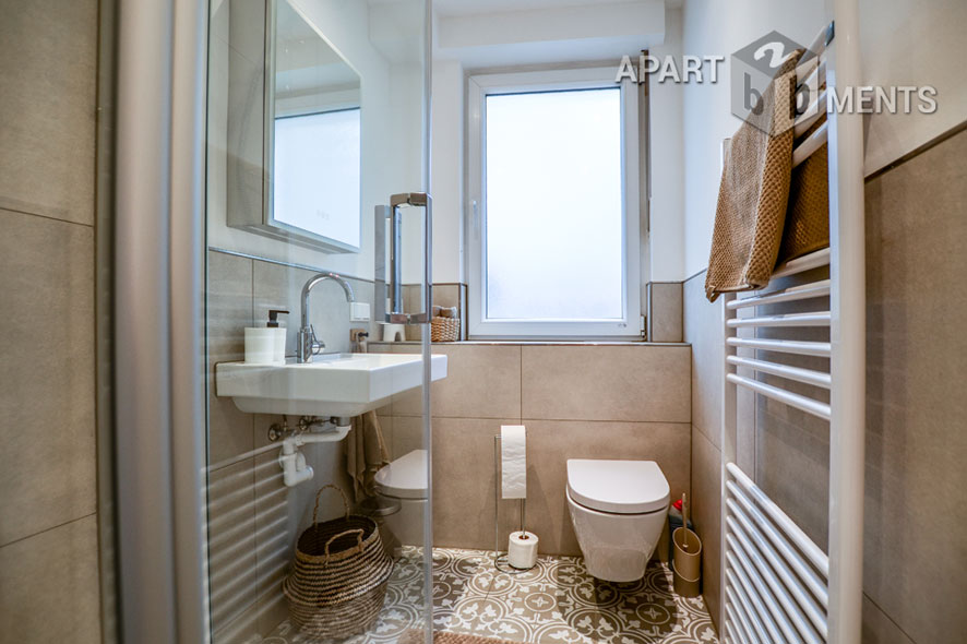Modern furnished 2-room-apartment in Cologne-Neustadt-Süd