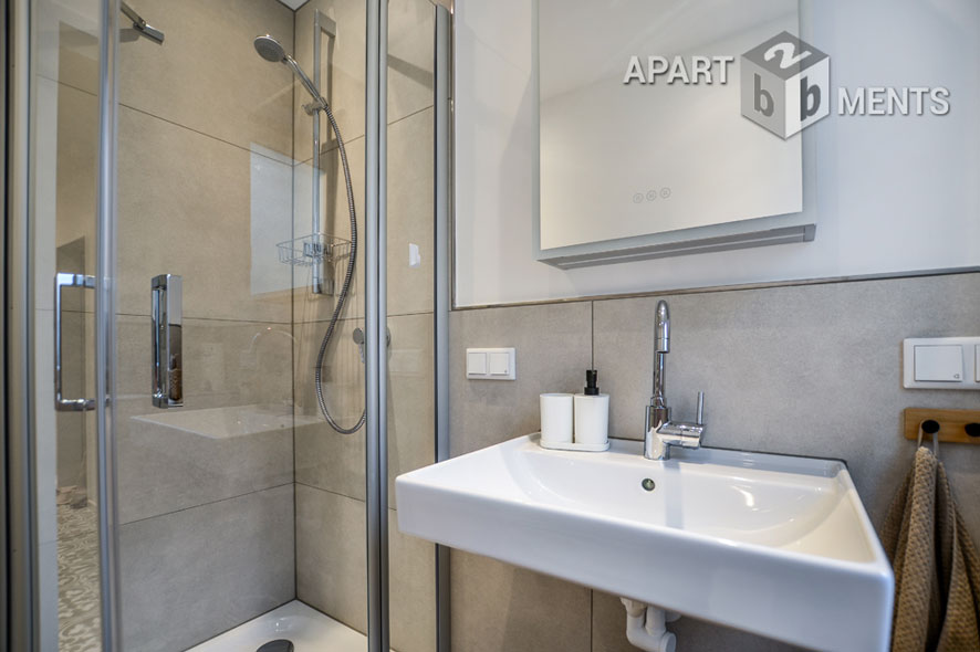 Modern furnished 2-room-apartment in Cologne-Neustadt-Süd