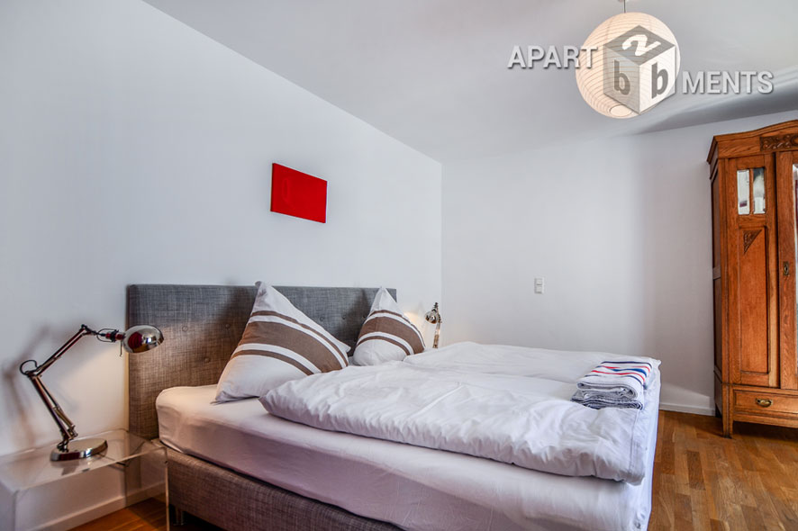 Modern furnished 2-room studio in Cologne-Neustadt-Süd