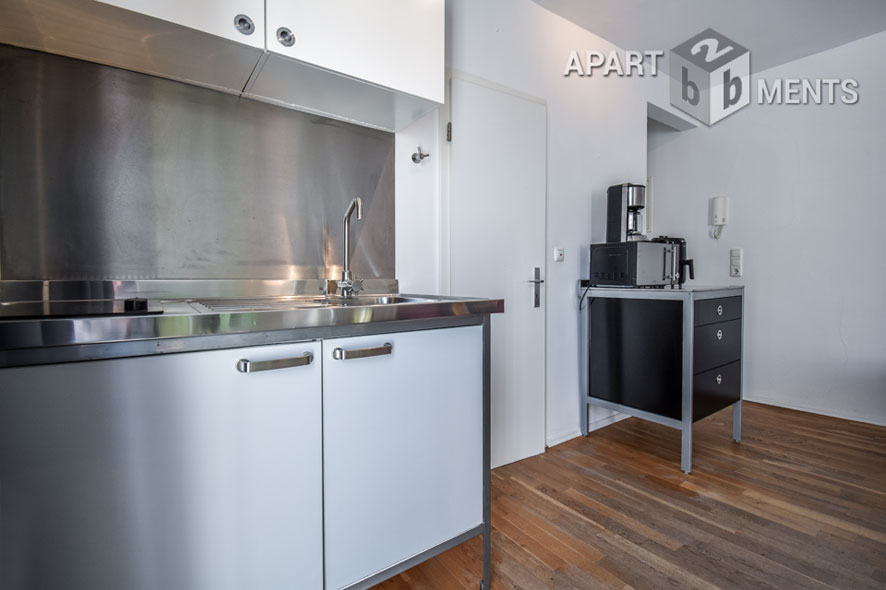 Furnished 2-room studio in Cologne-Neustadt-Süd
