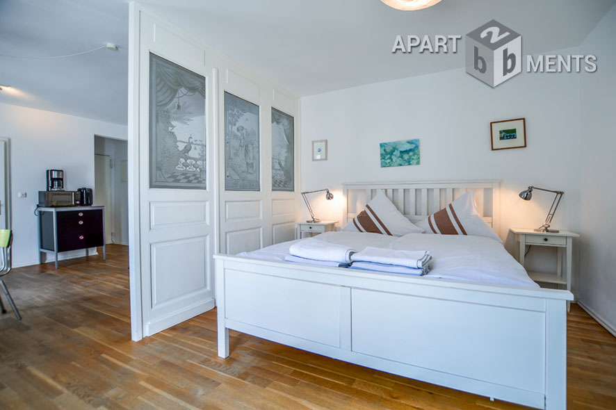 Furnished 2-room studio in Cologne-Neustadt-Süd
