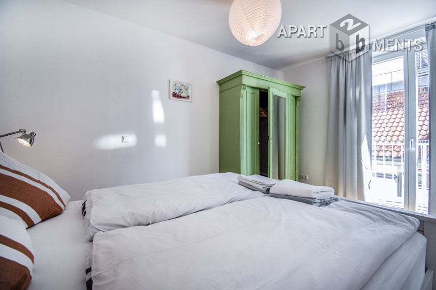 Furnished 2-room studio in Cologne-Neustadt-Süd