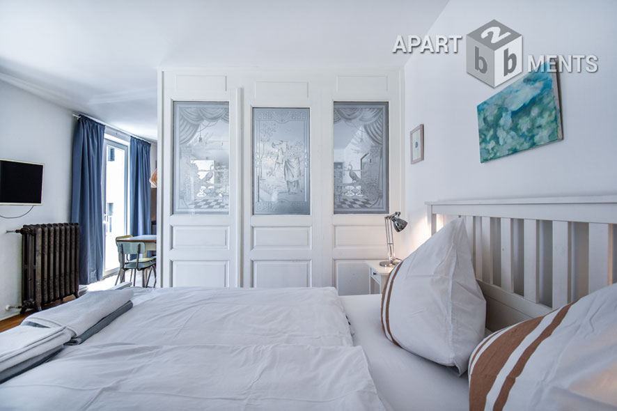 Furnished 2-room studio in Cologne-Neustadt-Süd