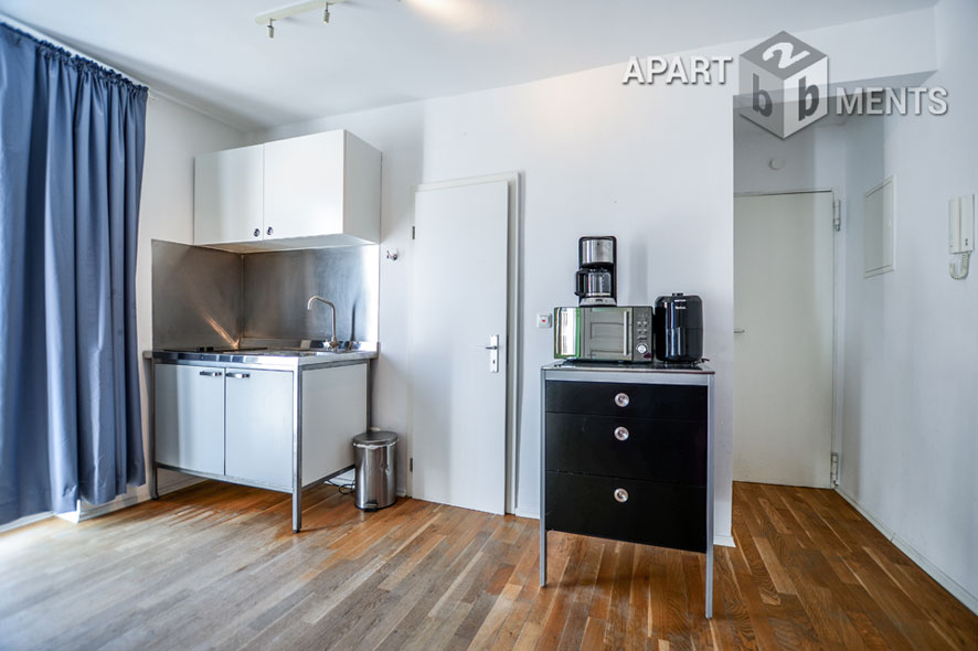 Furnished 2-room studio in Cologne-Neustadt-Süd