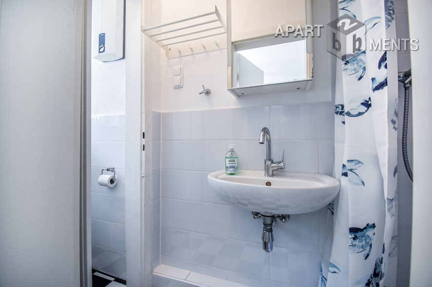 Furnished 2-room studio in Cologne-Neustadt-Süd