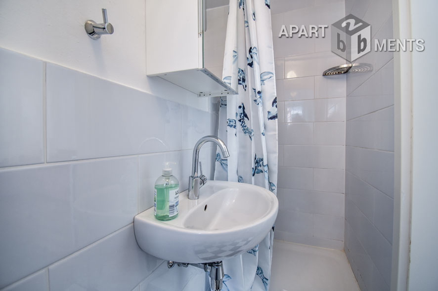 Furnished 2-room studio in Cologne-Neustadt-Süd