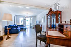 Furnished apartment on 2 levels with private garden in Cologne-Bickendorf