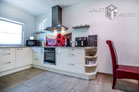 Furnished apartment on 2 levels with private garden in Cologne-Bickendorf