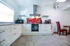 Furnished apartment on 2 levels with private garden in Cologne-Bickendorf