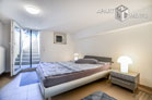 Furnished apartment on 2 levels with private garden in Cologne-Bickendorf