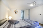 Furnished apartment on 2 levels with private garden in Cologne-Bickendorf