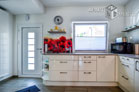 Furnished apartment on 2 levels with private garden in Cologne-Bickendorf