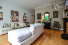 Modern furnished and spacious apartment with garden in Cologne-Neustadt-Süd