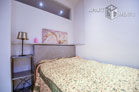 Modern furnished and spacious apartment with garden in Cologne-Neustadt-Süd