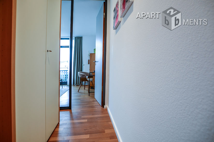 Möblierte 2-Zimmer-Maisonette direkt am Rhein in Wesseling-Urfeld