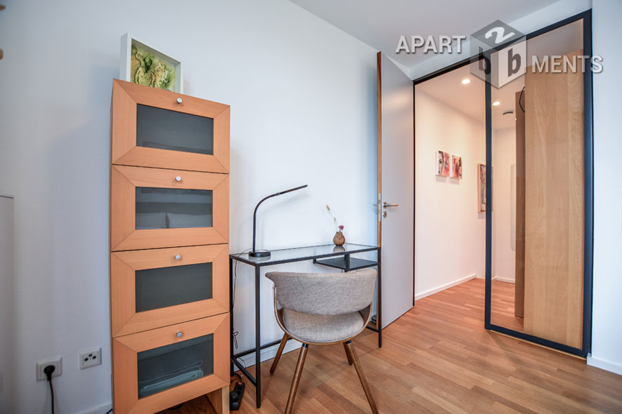 Möblierte 2-Zimmer-Maisonette direkt am Rhein in Wesseling-Urfeld